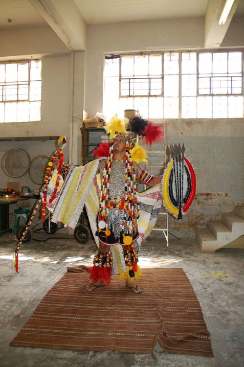 Up cycle Zulu costume